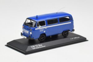 Volkswagen T2 Bus THW Minichamps 1:43 400053094 Metall - pilt 2/4
