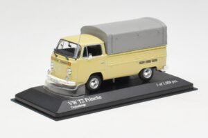 Volkswagen T2 Flatbed Beež Minichamps 1:43 400053204 Metall - pilt 2/4