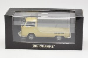 Volkswagen T2 Flatbed Beež Minichamps 1:43 400053204 Metall - pilt 4/4