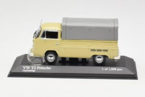 Volkswagen T2 Flatbed Beež Minichamps 1:43 400053204 Metall