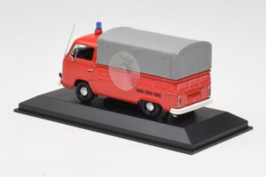 Volkswagen T2 Flatbed Tuletõrje Dortmund Minichamps 1:43 400053290 Metall - pilt 3/4