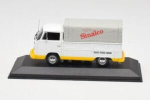 Volkswagen T2 Flatbed Sinalco Minichamps 1:43 400053201 Metall - pilt 3/5