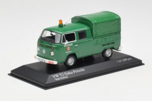 Volkswagen T2b Double Cab Flatbed Stadt Solberg Minichamps 1:43 400053261 Metall - pilt 2/4