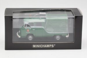 Volkswagen T2b Double Cab Flatbed Stadt Solberg Minichamps 1:43 400053261 Metall - pilt 4/4