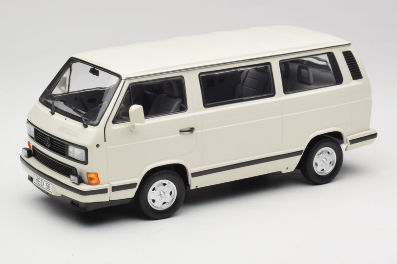 Volkswagen T3 Whitestar Valge Norev 1:18 188541 Metall