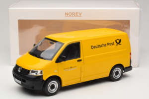 Volkswagen T5 Transporter Deutsche Post Norev 1:18 188617 Metall - pilt 2/9