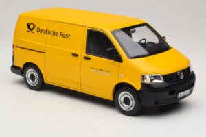 Volkswagen T5 Transporter Deutsche Post Norev 1:18 188617 Metall - pilt 6/9