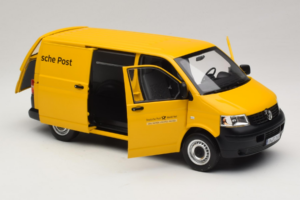 Volkswagen T5 Transporter Deutsche Post Norev 1:18 188617 Metall - pilt 9/9