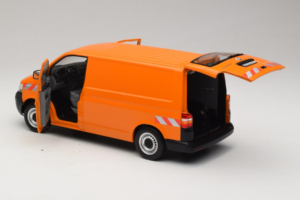 Volkswagen T5 Transporter Stadt Würselen Norev 1:18 188618 Metall - pilt 7/8
