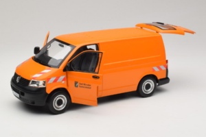 Volkswagen T5 Transporter Stadt Würselen Norev 1:18 188618 Metall - pilt 8/8