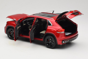 Volkswagen Terramont Punane OEM 1:18 ZVB000002A Metall - pilt 5/8