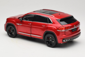 Volkswagen Terramont Punane OEM 1:18 ZVB000002A Metall - pilt 7/8