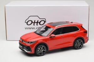 Volkswagen Tiguan eTSI R-Line Persimmon Red Metallic Otto 1:18 OT489 Vaik - pilt 6/6