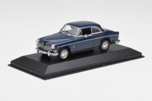 Volvo 121 Amazon Tumesinine Minichamps 1:43 VOLVO012 Metall - pilt 2/4
