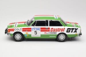 Volvo 142 #5 H. Mikkola / E. Rautanen Rally 1000 Lakes 1973 MCG 1:18 MCG18529R Metall - pilt 3/6