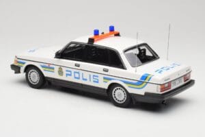 Volvo 240 GL Polis Sweden Minichamps 1:18 155171490 Metall - pilt 5/6