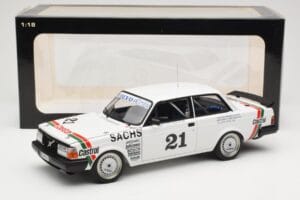 Volvo 240 Turbo #21 P. Stureson DTM Winner Wunstorf 1985 AUTOart 1:18 88592 Metall - pilt 8/8