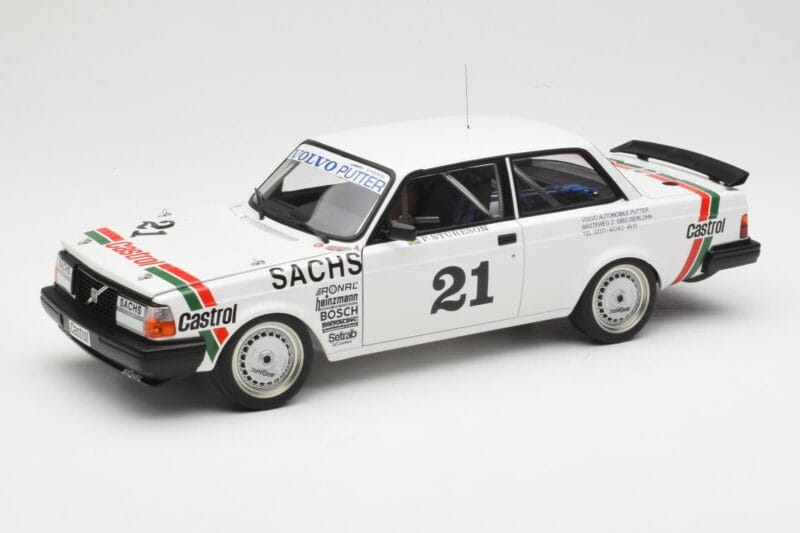 Volvo 240 Turbo #21 P. Stureson DTM Winner Wunstorf 1985 AUTOart 1:18 88592 Metall