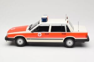 Volvo 740 GL DRK Aschaffenburg Minichamps 1:18 155171790 Metall - pilt 3/6
