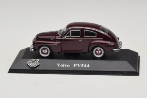 Volvo PV544 Tumepunane Atlas 1:43 8506014 Metall - pilt 2/4