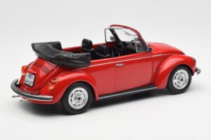 Volkswagen Beetle 1303 Kabriolett Punane Norev 1:18 188529 Metall - pilt 2/6