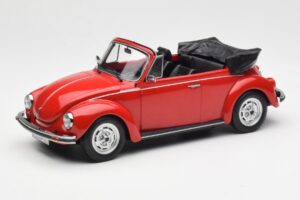 Volkswagen Beetle 1303 Kabriolett Punane Norev 1:18 188529 Metall