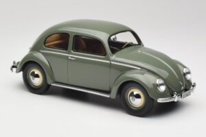 Volkswagen Beetle Beryl Roheline Minichamps 1:18 107054000 Vaik - pilt 4/6