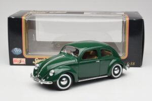 Volkswagen Export Sedan Beryl Roheline Maisto 1:18 31820 Metall - pilt 8/8