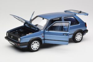 Volkswagen Golf Mk2 10 Million Star Sinine Metallik Norev 1:18 188562 Metall - pilt 2/8