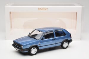Volkswagen Golf Mk2 10 Million Star Sinine Metallik Norev 1:18 188562 Metall - pilt 8/8