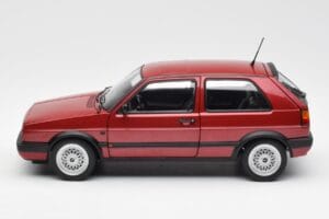 Volkswagen Golf Mk2 GTI Punane Metallik Norev 1:18 188555 Metall - pilt 4/8