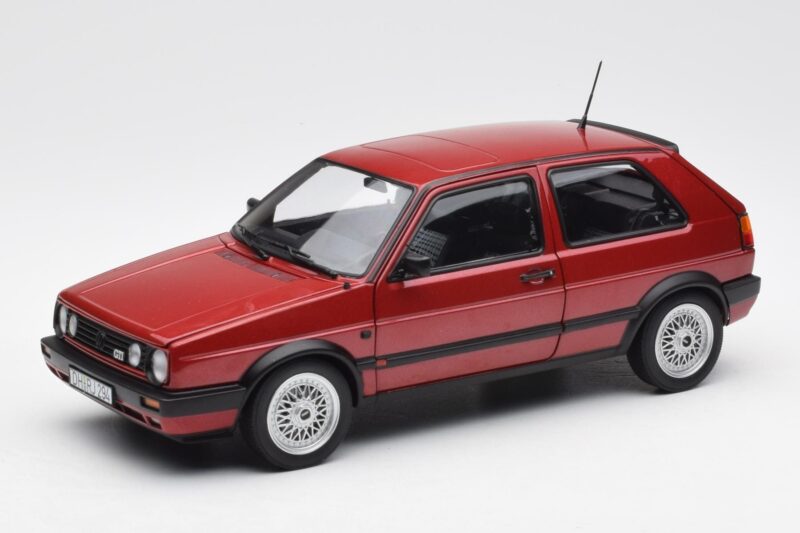 Volkswagen Golf Mk2 GTI Punane Metallik Norev 1:18 188555 Metall