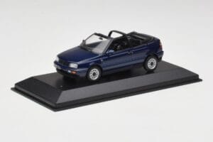 Volkswagen Golf Mk3 Kabriolett Maritime Sinine Minichamps 1:43 400055530 Metall - pilt 2/4