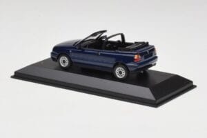 Volkswagen Golf Mk3 Kabriolett Maritime Sinine Minichamps 1:43 400055530 Metall - pilt 3/4