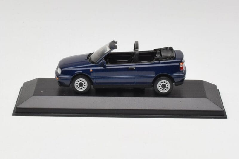 Volkswagen Golf Mk3 Kabriolett Maritime Sinine Minichamps 1:43 400055530 Metall