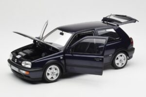 Volkswagen Golf Mk3 VR6 Sinine Metallik Norev 1:18 188462 Metall - pilt 2/8