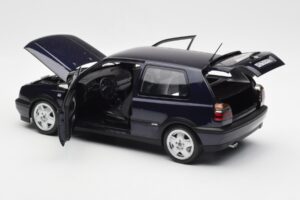 Volkswagen Golf Mk3 VR6 Sinine Metallik Norev 1:18 188462 Metall - pilt 5/8