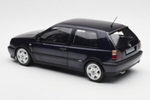 Volkswagen Golf Mk3 VR6 Sinine Metallik Norev 1:18 188462 Metall - pilt 7/8