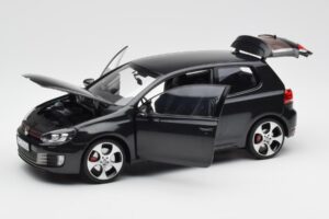 Volkswagen Golf Mk6 GTI Hall Metallik Norev 1:18 188503 Metall - pilt 2/7