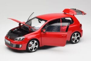 Volkswagen Golf Mk6 GTI Tornado Punane Norev 1:18 5K3099302Y3D Metall - pilt 2/8