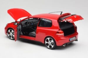 Volkswagen Golf Mk6 GTI Tornado Punane Norev 1:18 5K3099302Y3D Metall - pilt 5/8