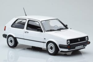 Volkswagen Golf CL Mk2 Valge Piiratud Väljaanne Norev 1:18 188561 Metall - pilt 6/8