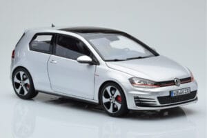 Volkswagen Golf GTI Mk7 Reflex Hõbedane Norev 1:18 188551 Metall - pilt 6/8