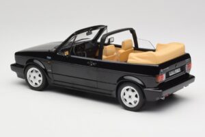 Volkswagen Golf Mk1 Kabriolett Must Norev 1:18 188568 Metall - pilt 5/6