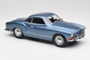 Volkswagen Karmann Ghia Coupe Neptune Sinine Minichamps 1:18 155054022 Metall - pilt 4/6