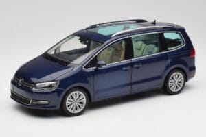 Volkswagen Sharan 7N Shadow Sinine Metallik Minichamps 1:18 110051100 Metall