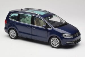 Volkswagen Sharan 7N Shadow Sinine Metallik Minichamps 1:18 110051100 Metall - pilt 6/8
