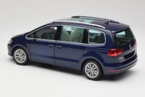 Volkswagen Sharan 7N Shadow Sinine Metallik Minichamps 1:18 110051100 Metall - pilt 7/8