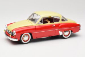 Wartburg 311 Coupe Punane & Beež Revell 1:18 8418 Metall