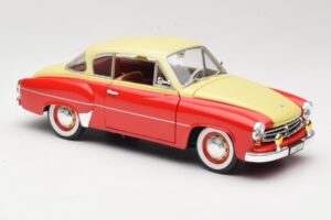 Wartburg 311 Coupe Punane & Beež Revell 1:18 8418 Metall - pilt 6/8